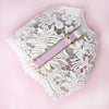 "Cream/pink Victoria"-handmade adjustable lace dog harness