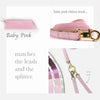 "Pink Leash Splitter" -Lutii matching leash - small dog harness, small dog carrier by Lutii pet design