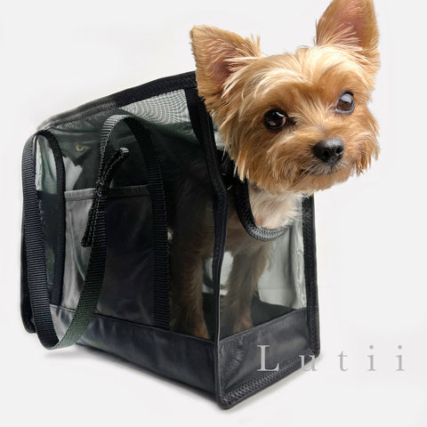 Dog carrier dog tote bag pet carrier best dog carrier airy non overheating lightweight lace tote. Best light weight dog carrier for spring summer. Best pet carrier for small dogs. small dog harness sm...