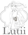 "LUCAS LACE"-Dog carrier, airy, non-overheating, lightweight bronze lace tote. - small dog harness, small dog carrier by Lutii pet design