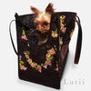 best_lace_pet_carrier_tote_pet_carrier_Italian_lace_small_dog_gambista_vali_Lutii_pet_design_Lantie_foster_pet_designer